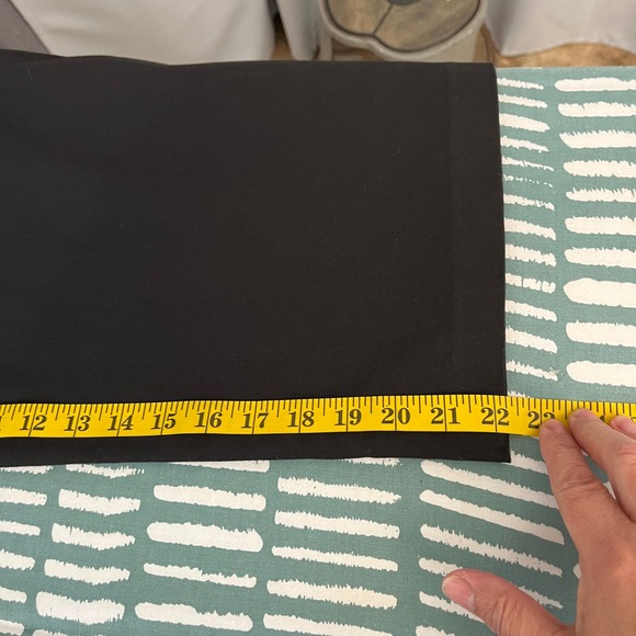 MARIO SERRANI Womens Black‎ Cropped Capri Pants Size 16 Cotton Blend - Picture 10 of 11